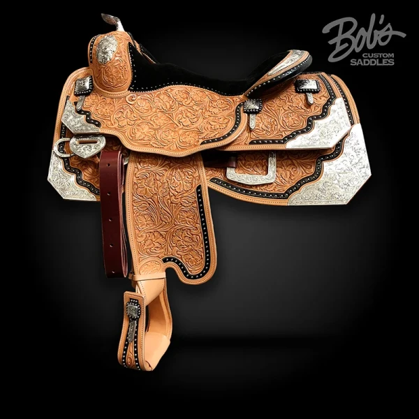 Silver Show Saddle